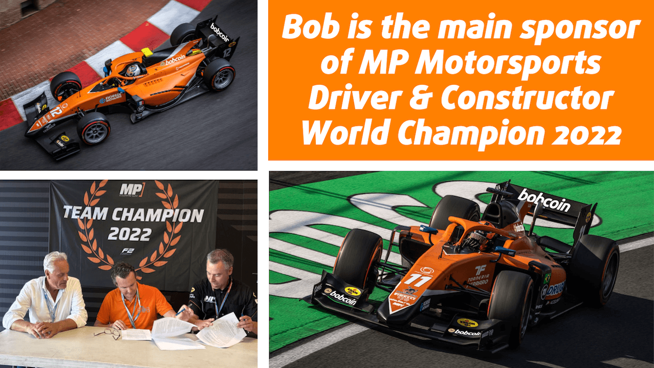 Breaking | Bobcoin reaches sponsorship Deal With MP Motorsport F2